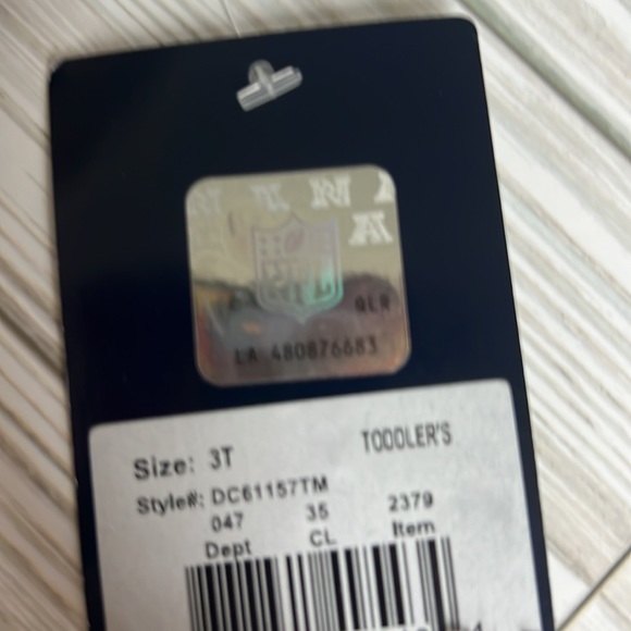 NWT Authentic Dallas Cowboys girls cheer outfit. 2 piece set 4T - Picture 8 of 13